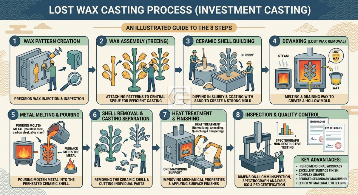 Lost Was Casting Steps